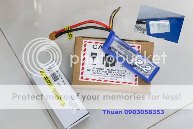 Pin Lipo Turnigy 25C 2200mAh cho anh em RC đây!!!! - 1