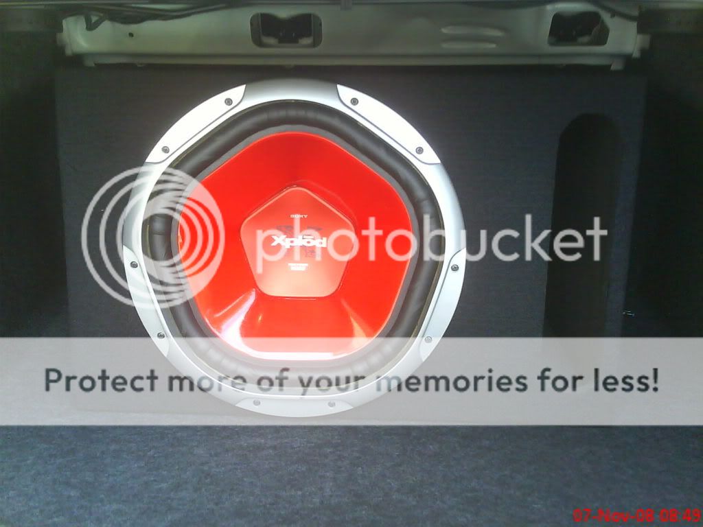 sony xplod subwoofer