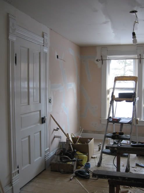 East Wall Upstairs Bath Mar 09