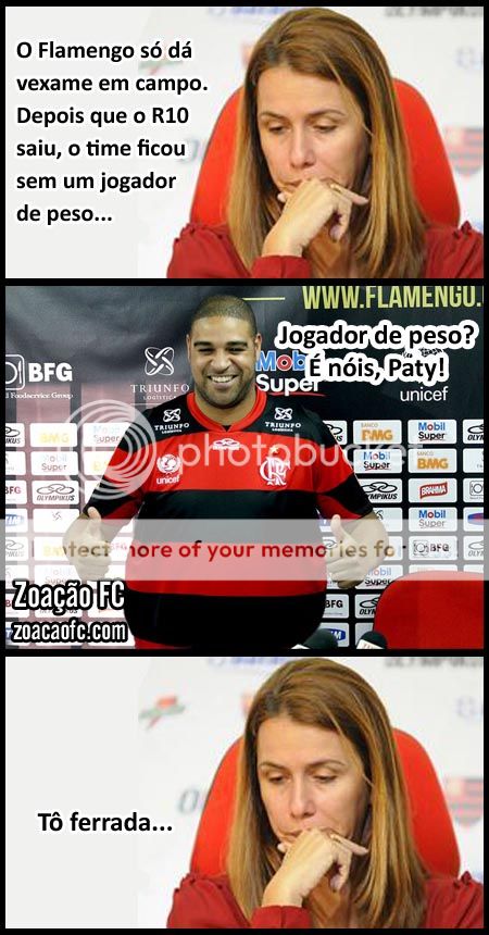 zoação-fc zuando o flamengo mulambada adriano imperador gordo